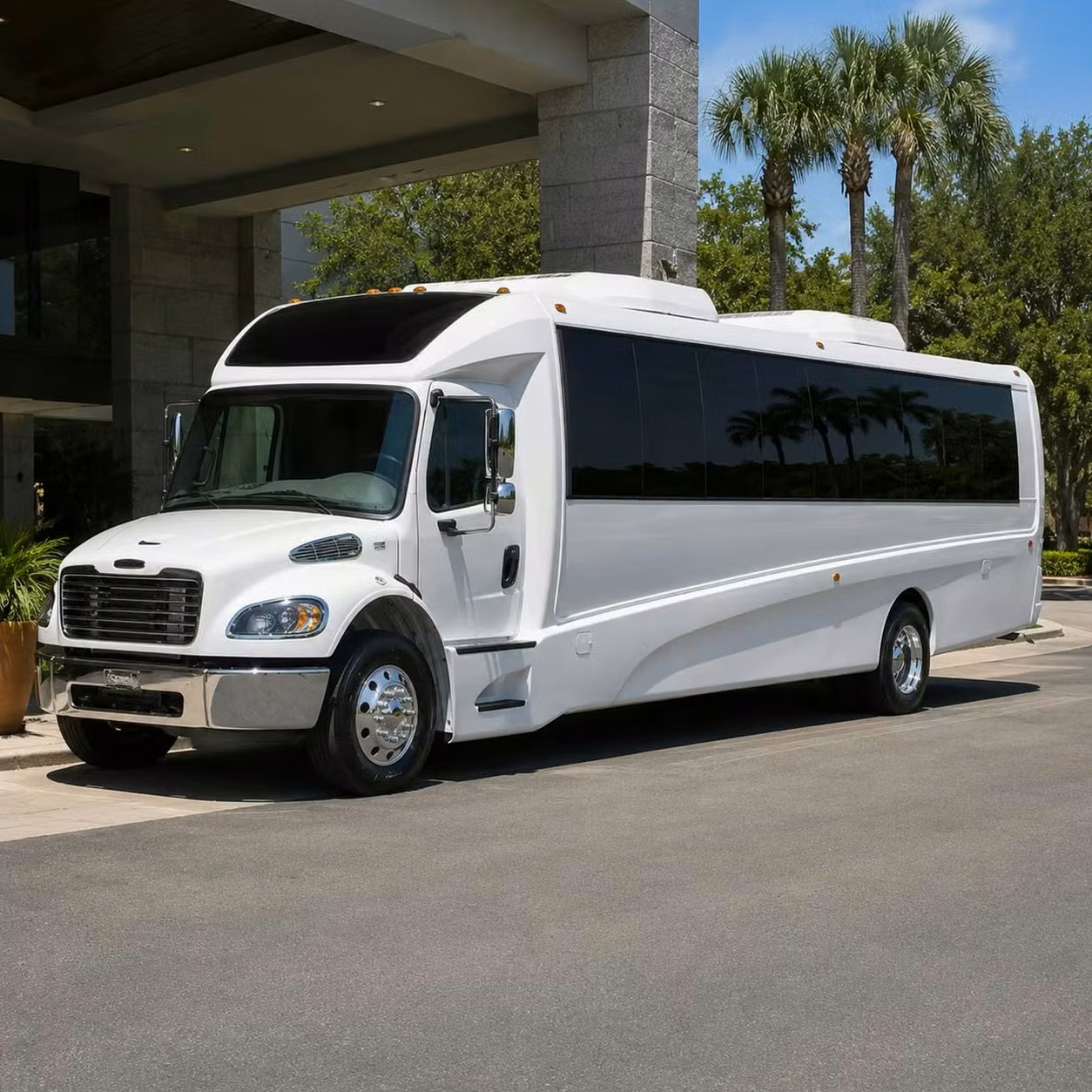 claremont 30 passenger minibus rental