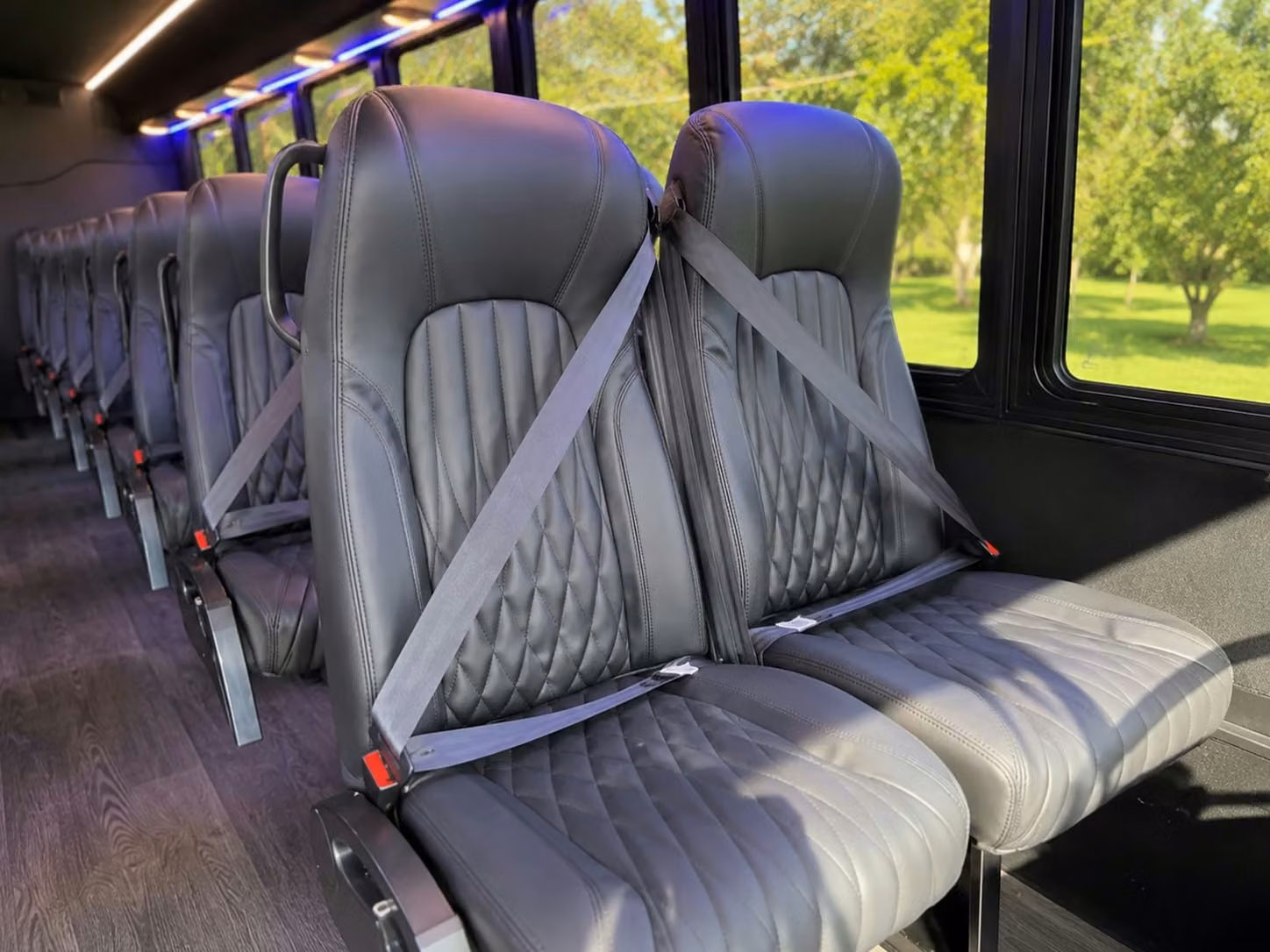 claremont minibus interior 1