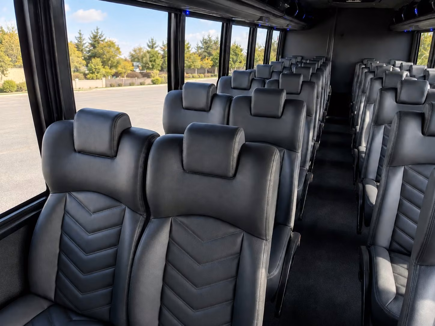 claremont minibus interior 2