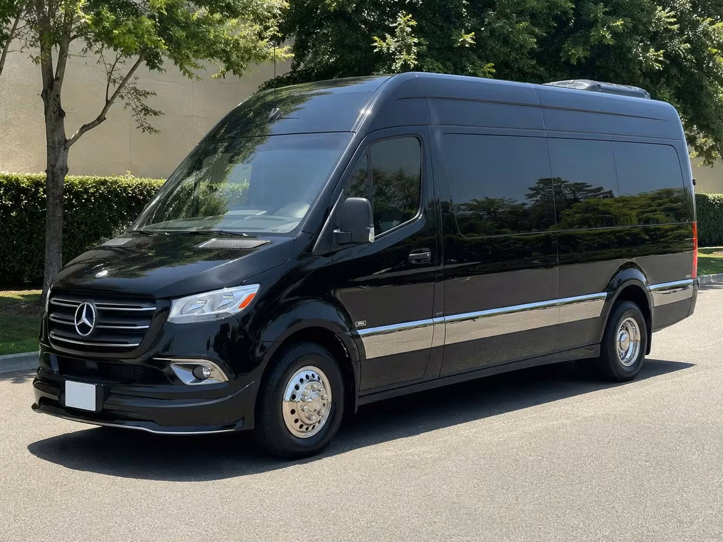 claremont sprinter van rental with driver